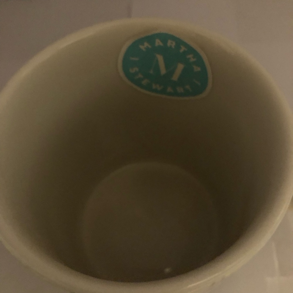 Martha Stewart Floral Ceramic Mug - Pink Peony 8 Ounces NWT VERY PRETTY - Picture 4 of 8